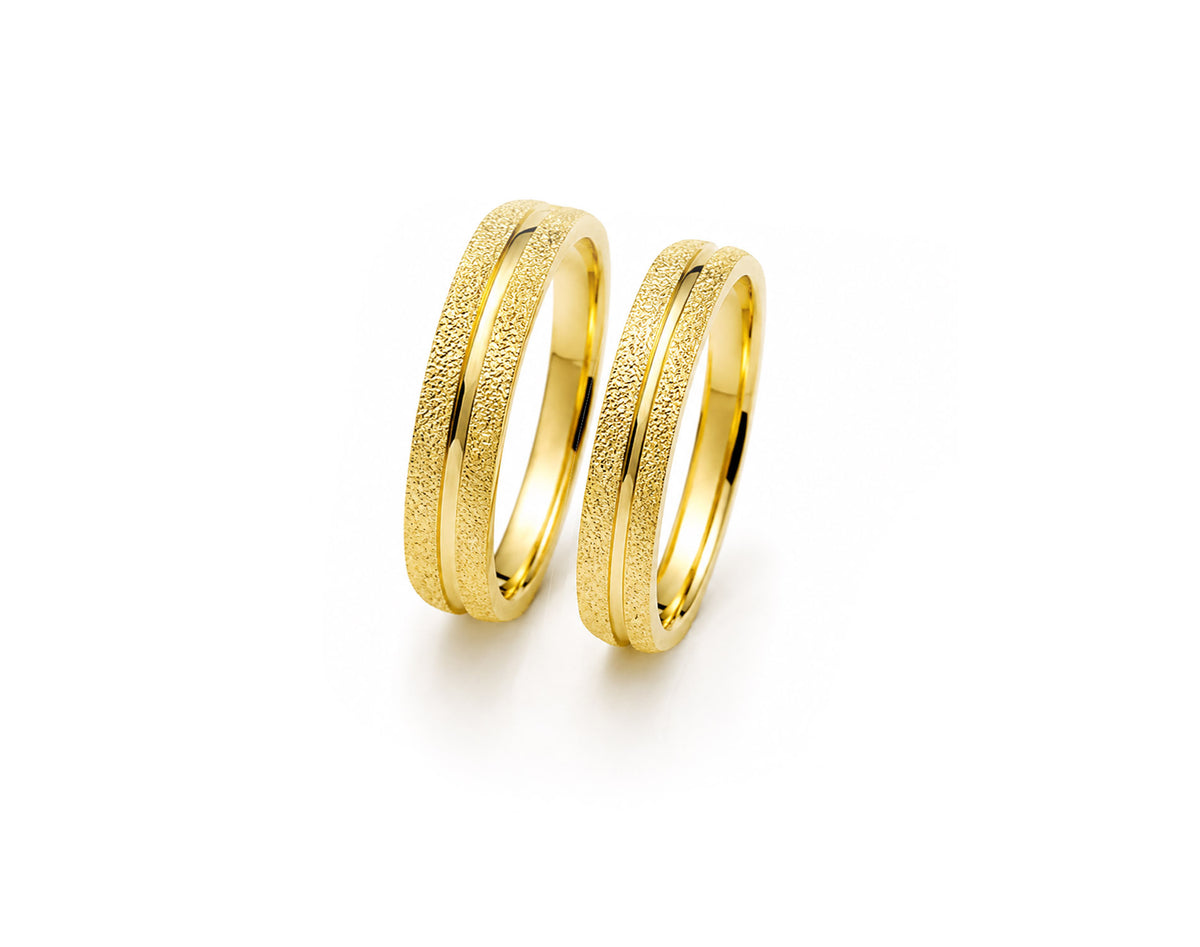 Aliança em Ouro 18K Perfil Reto 7mm