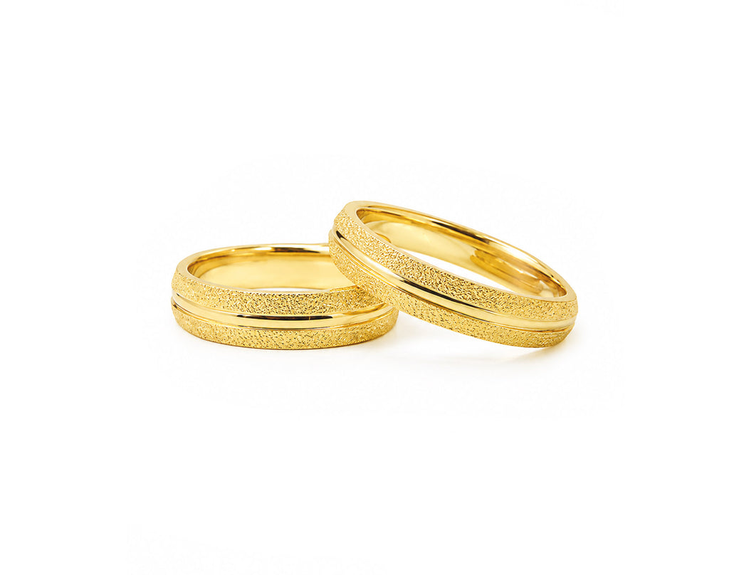 Aliança em Ouro 18K Perfil Reto 7mm