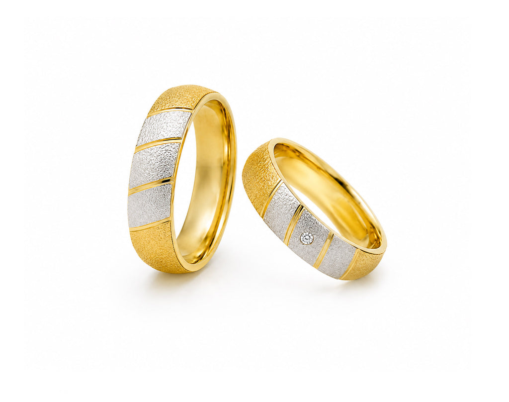 Aliança em Ouro 18K Abaulada 5mm