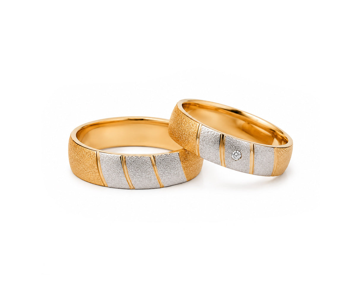 Aliança em Ouro 18K Abaulada 5mm