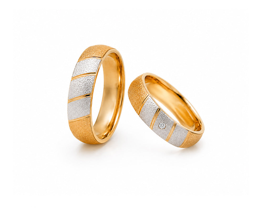 Aliança em Ouro 18K Abaulada 5mm