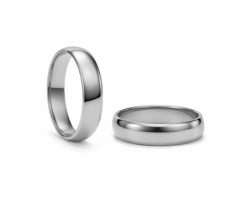 Aliança Abaulada em Ouro 18k 6mm