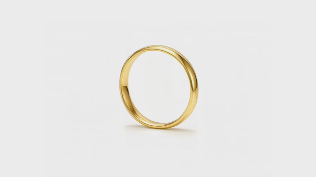 Aliança em Ouro 18k 4mm