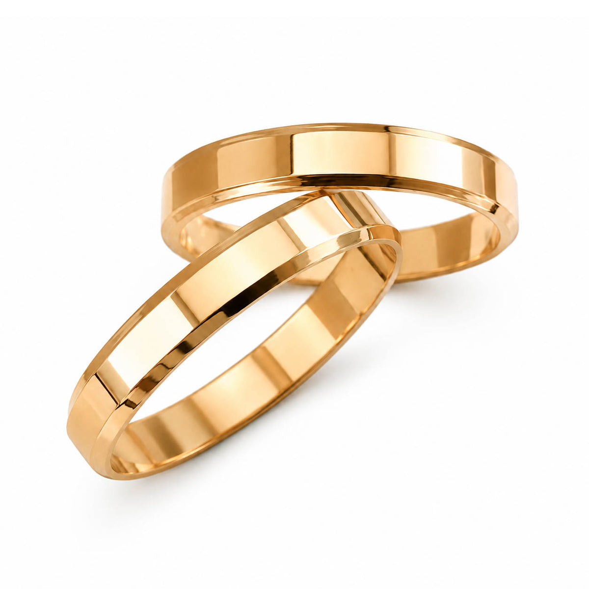 Aliança em Ouro 18k Reto 3mm