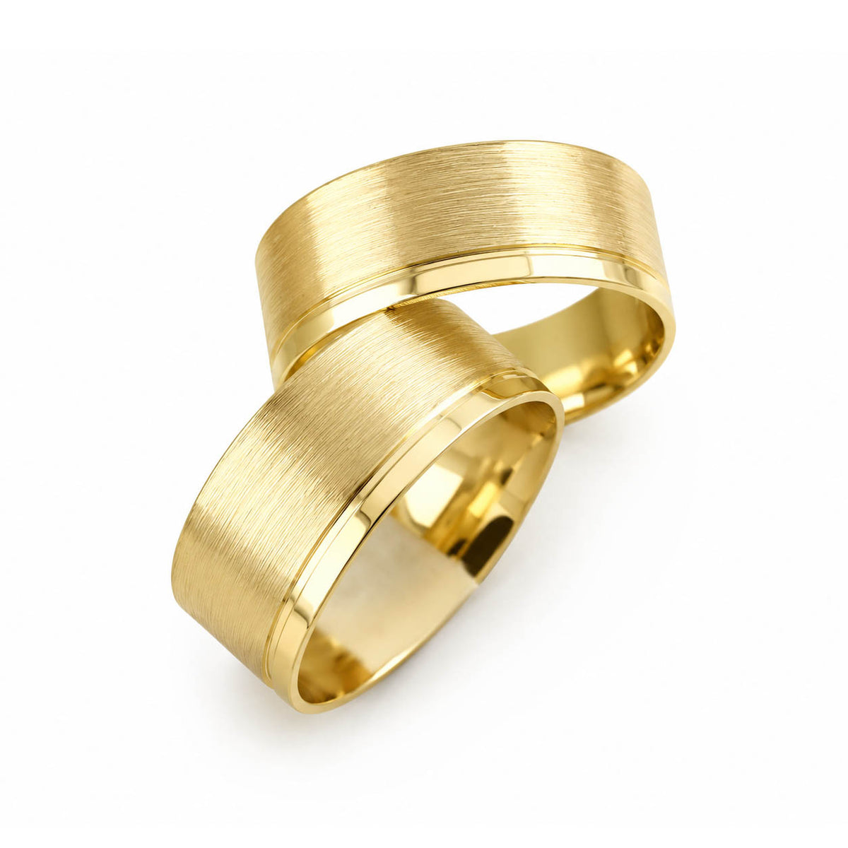 Aliança em Ouro 18k Reto 7mm